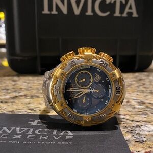 Invicta Bolt Reserve Swiss Quartz Chronograph Men’s Watch Model 21355.